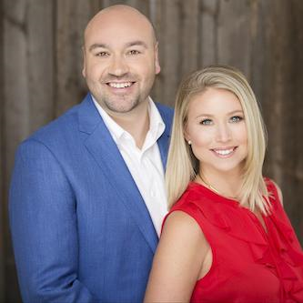 Josh Lumsden and Carley Stenson